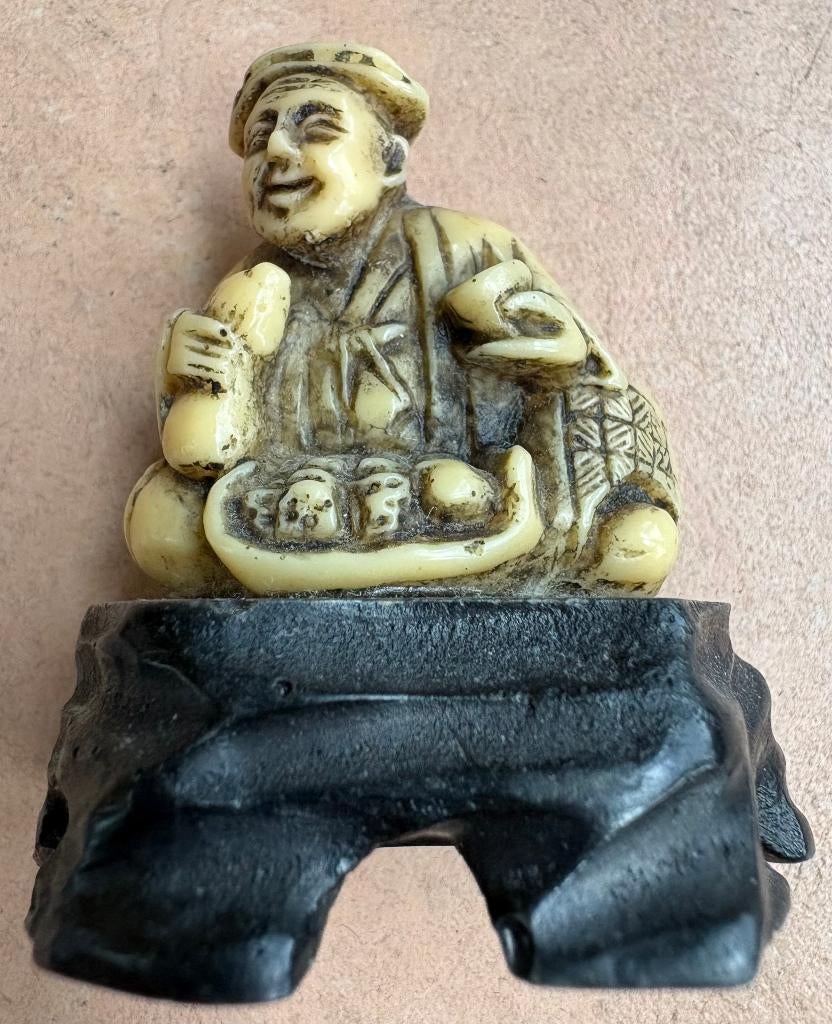 Mooie Japanse okimono, vintage, Antiek en Kunst, Ophalen of Verzenden