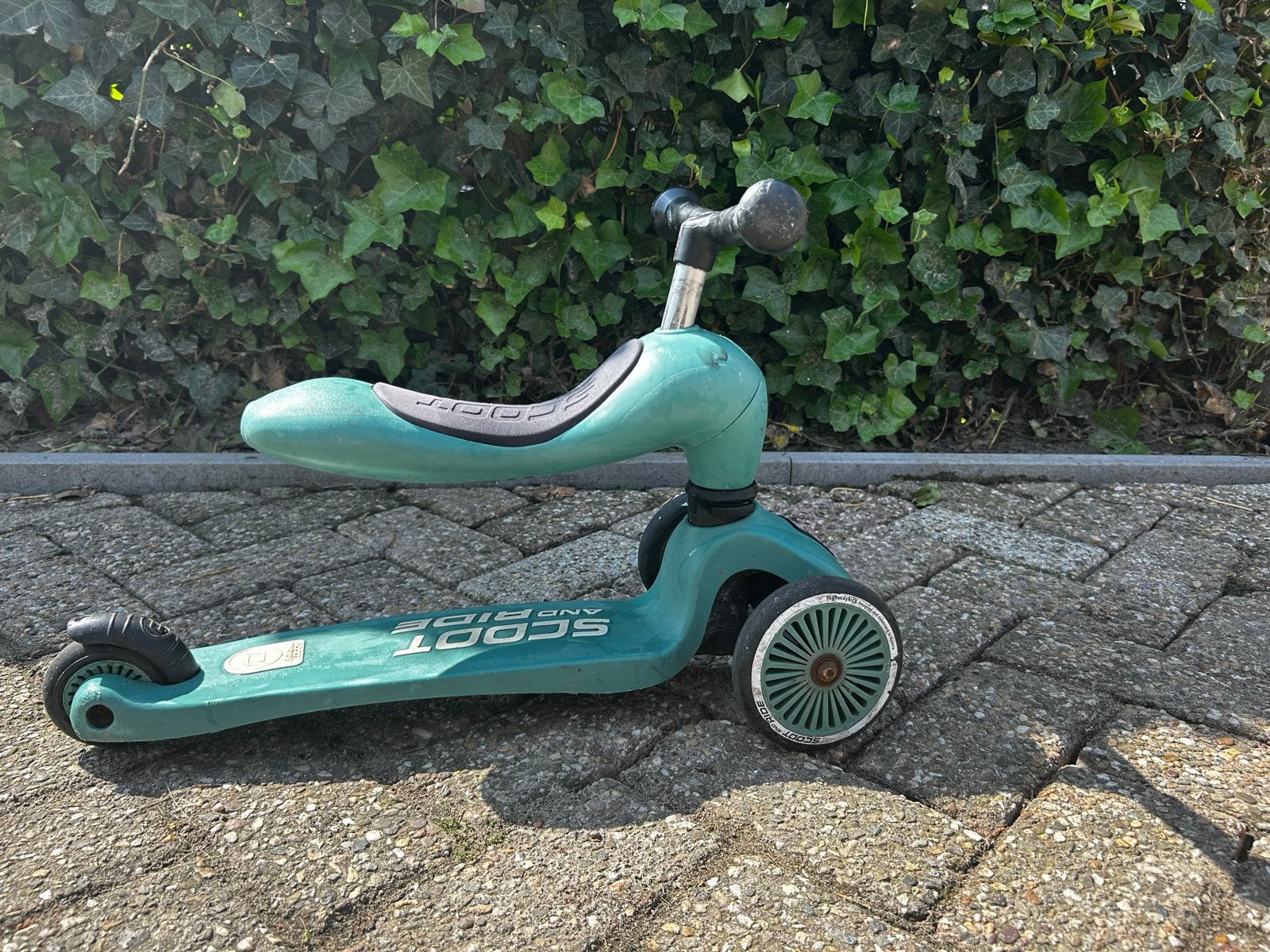 Scoot and Ride step - loopfiets en step in één, Fietsen en Brommers, Steps, Ophalen, Gebruikt, Gewone step
