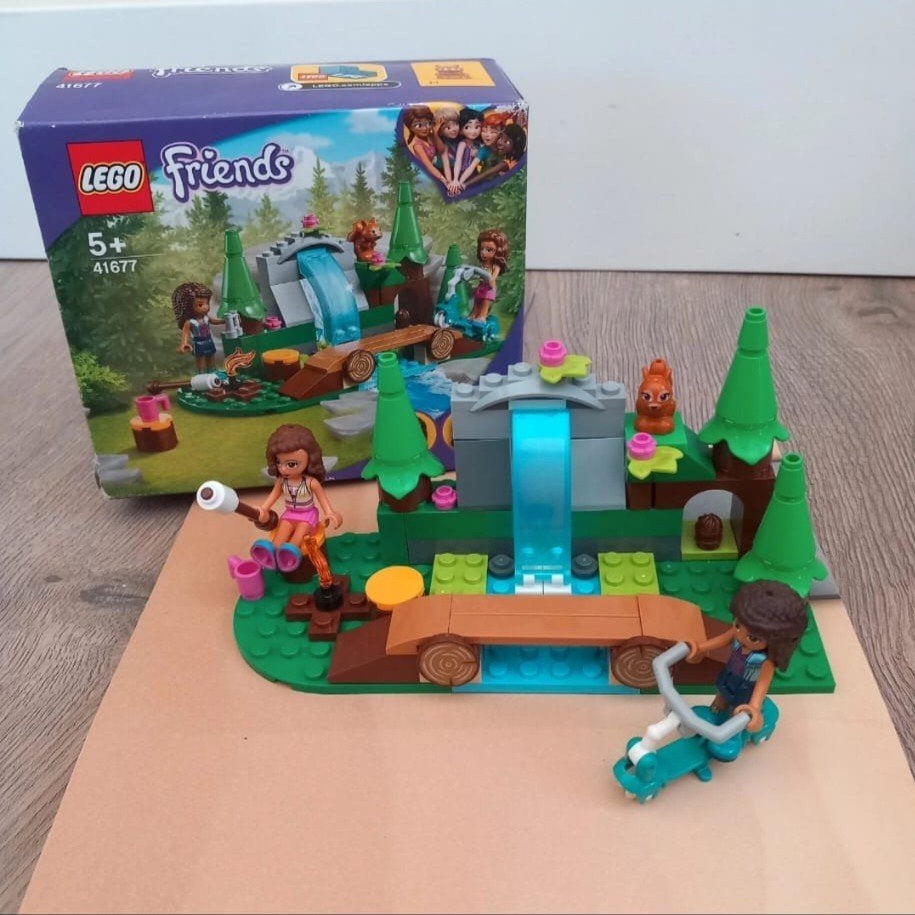 Lego friends waterval in het bos, Compleet, Overige thema's, Ophalen of Verzenden, Zo goed als nieuw