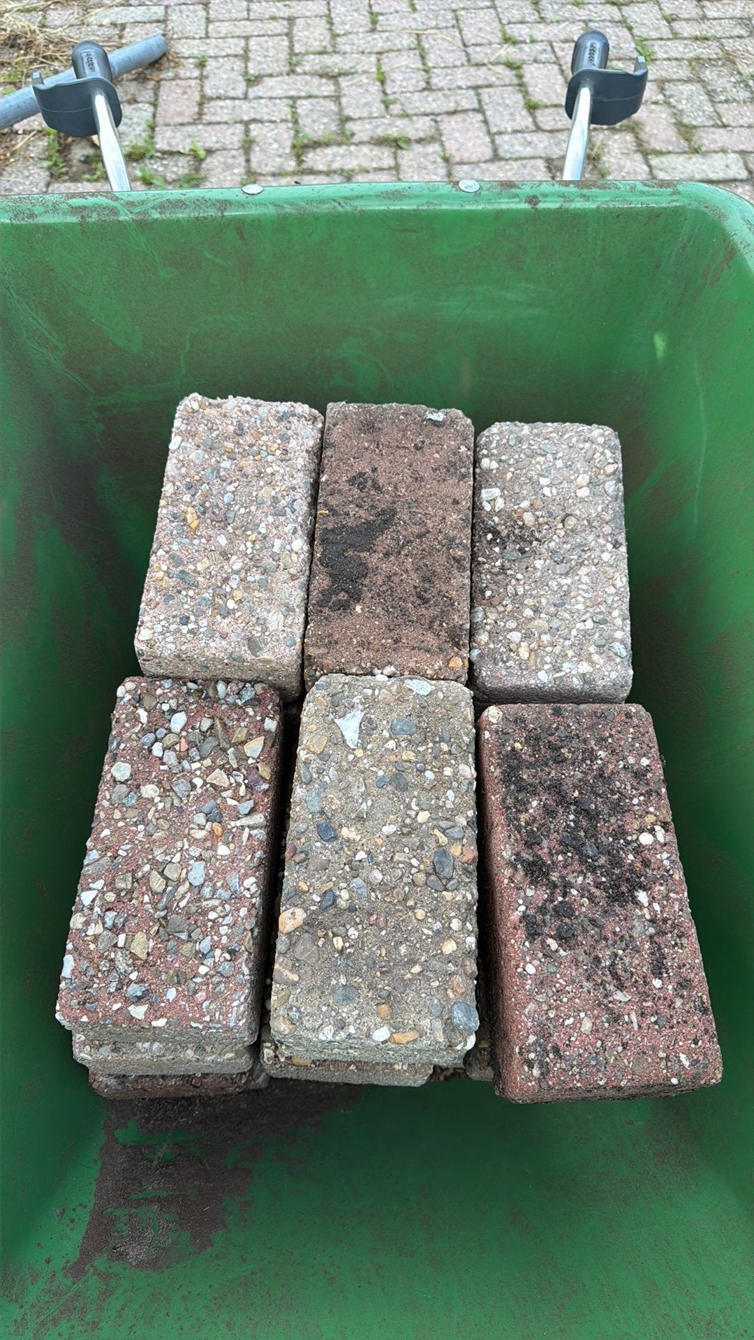 Gebruikte betontegels/sierbestrating, Overige materialen, Gebruikt, 20 tot 40 cm, 10 m² of meer