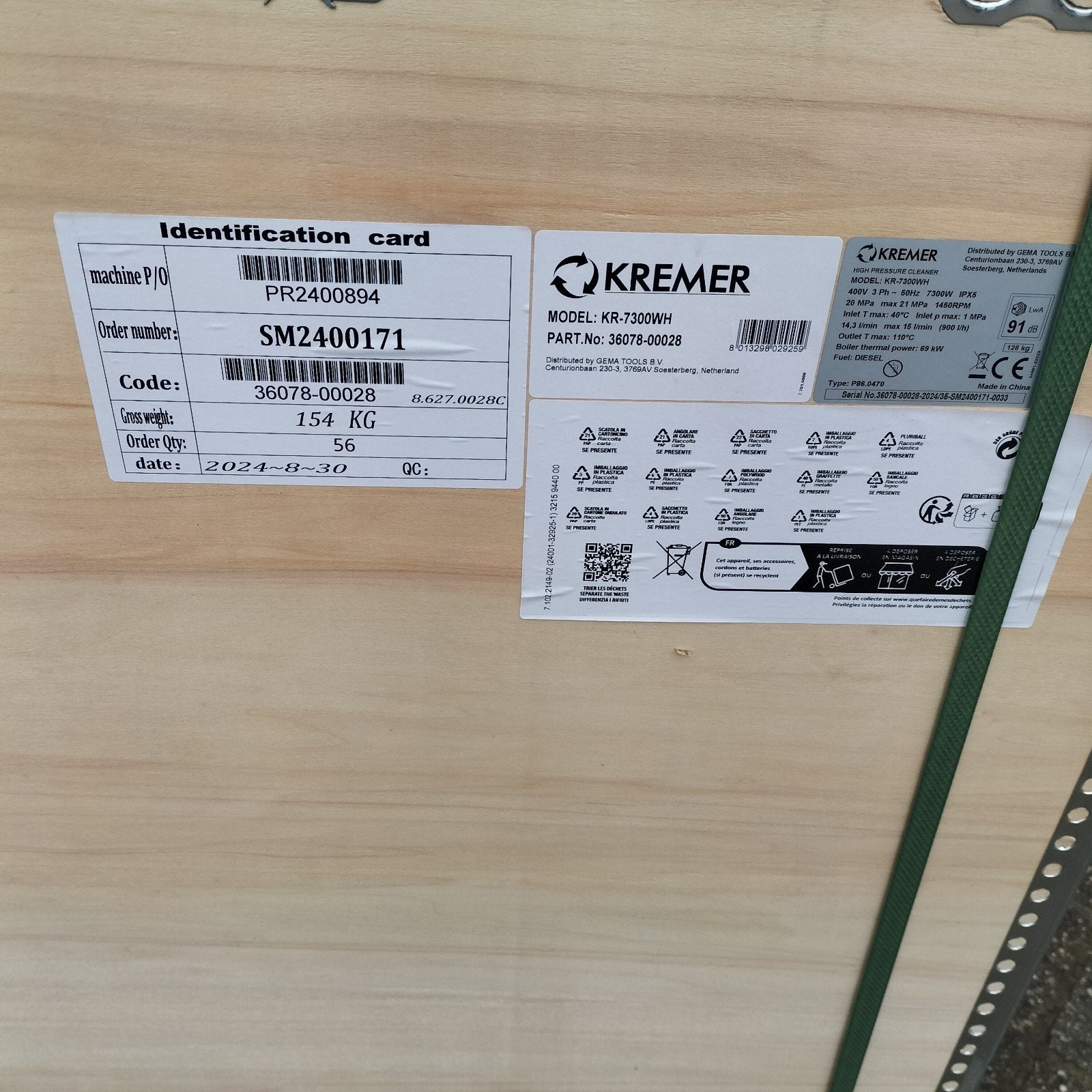 nieuwe Kremer stoomcleaner!, Ophalen of Verzenden