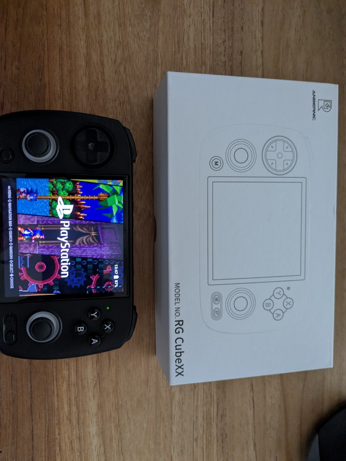 Anbernic RG CubeXX met 32GB SD, Ophalen, Anbernic, Zo goed als nieuw