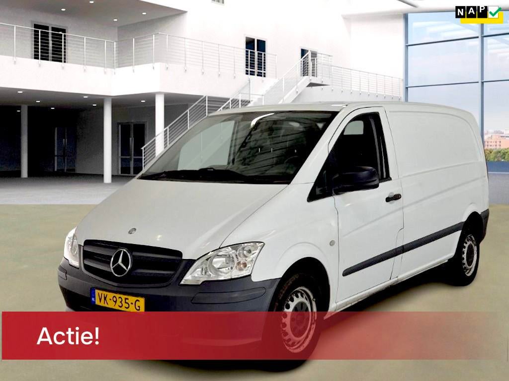 Mercedes-Benz Vito 110 CDI 320 Lang NAP AIRCO LEDER BLUETOOT, Euro 5, Achterwielaandrijving, Bedrijf, Nieuw