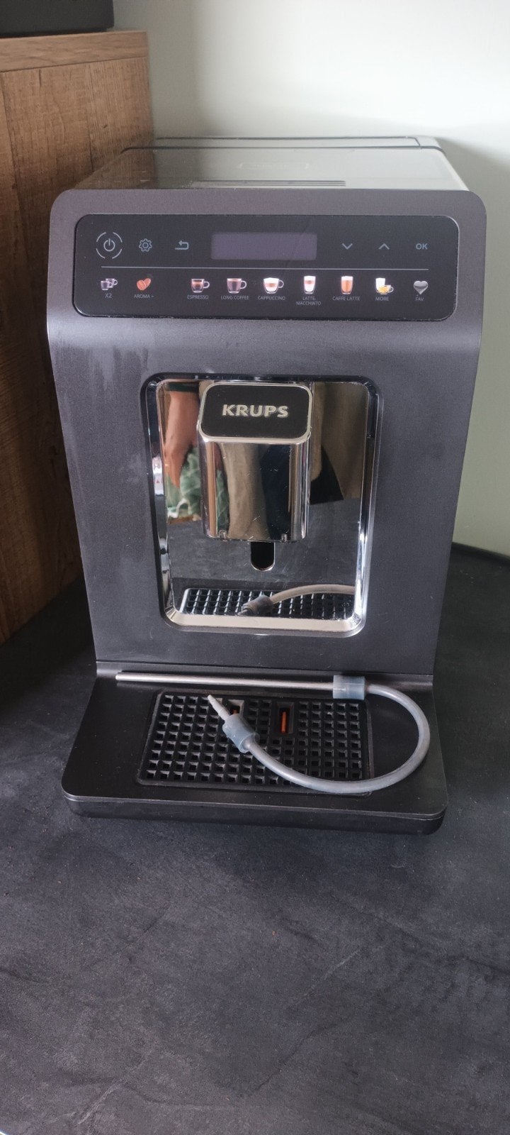 Krups Quattro Force Volautomatische Espressomachine, Ophalen, Espresso apparaat, 10 kopjes of meer, Koffiebonen
