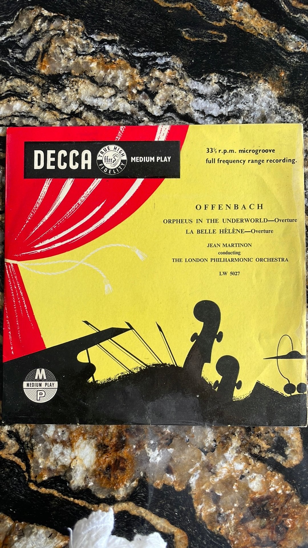 Offenbach: Orpheus in the Underworld& La Belle Helene, Decca, Gebruikt, Ophalen of Verzenden, Romantiek, 12 inch