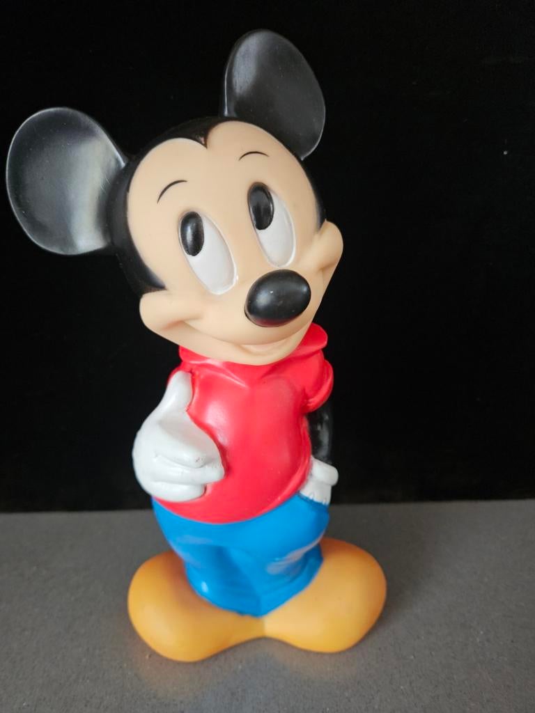 Mickey Mouse spaarpot 29 cm hoog, Ophalen of Verzenden, Mickey Mouse, Zo goed als nieuw, Beeldje of Figuurtje