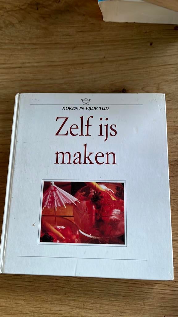 Zelf ijs maken, Ophalen of Verzenden, Zo goed als nieuw