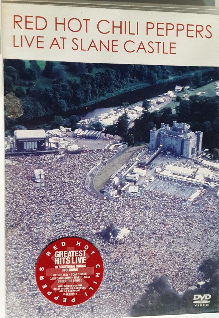 DVD Red Hot Chili Pepers - Live at Slane Castle 23.08.2003, Cd's en Dvd's, Dvd's | Muziek en Concerten, Gebruikt, Muziek en Concerten
