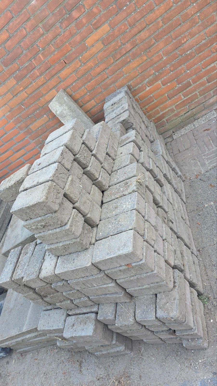 Gebruikte betonnen terrastegels, Ophalen, Gebruikt, Minder dan 5 m², Beton