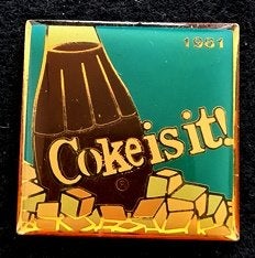 Coca Cola- Coke is it !, Verzamelen, Verzenden, Nieuw, Merk, Speldje of Pin