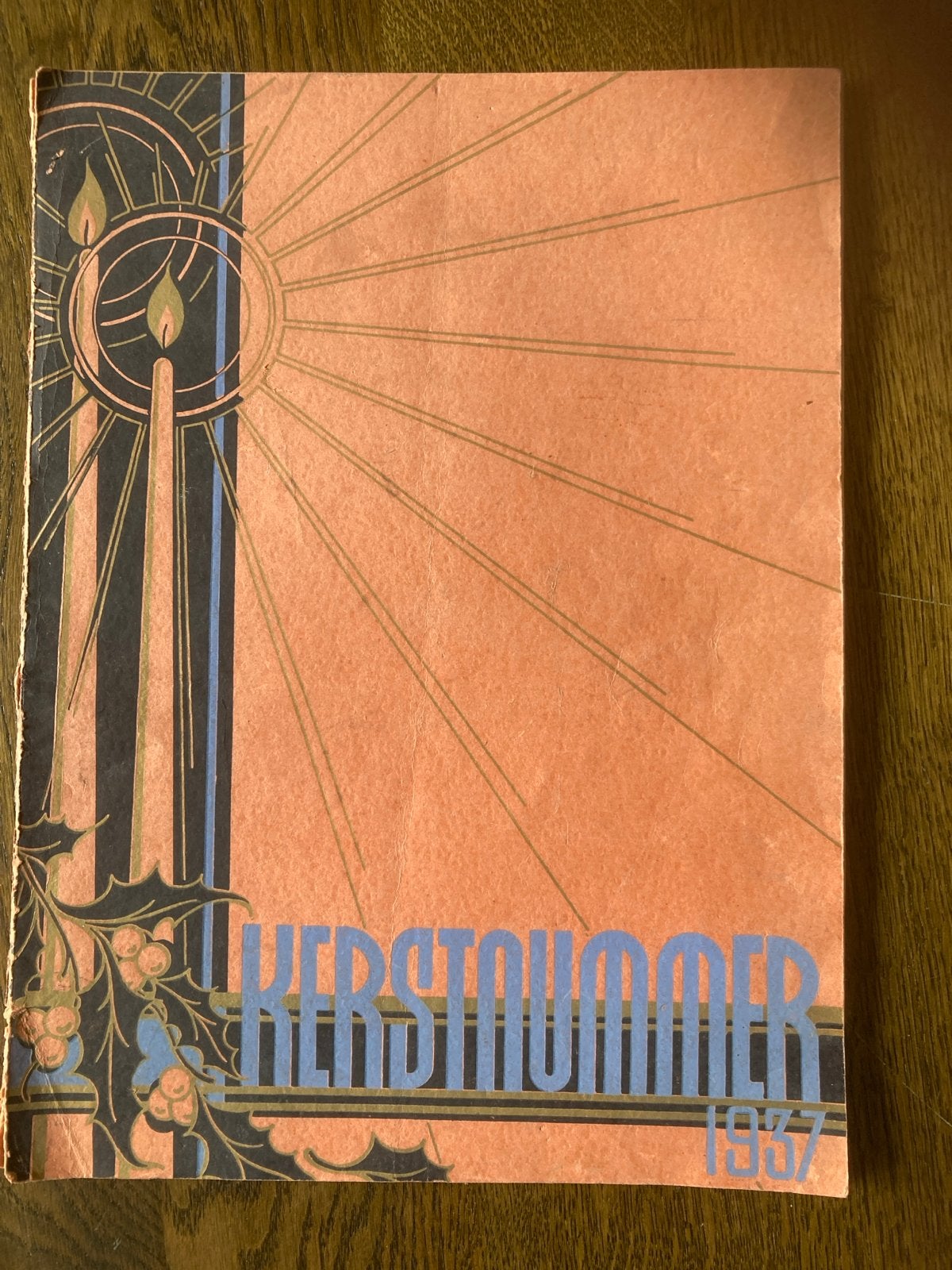 Kerstnummer 1937 - Vintage Tijdschrift, Boeken, Tijdschriften en Kranten, Ophalen, Gelezen, Overige typen
