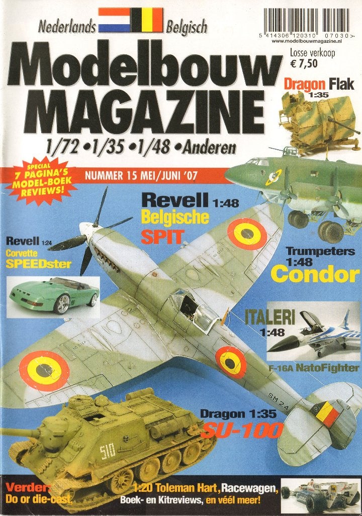 Modelbouw magazine Nr 15, Ophalen of Verzenden, 1:32 tot 1:50, Auto, Overige merken