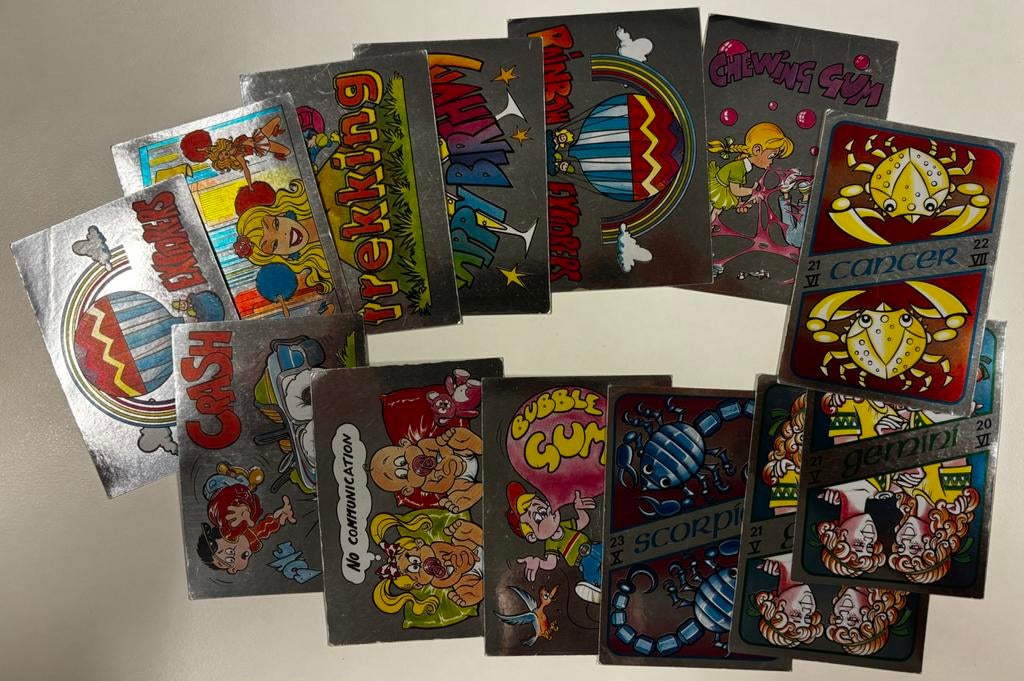 Panini Fantastickers stickers, Ophalen of Verzenden, Zo goed als nieuw, Meerdere stickers