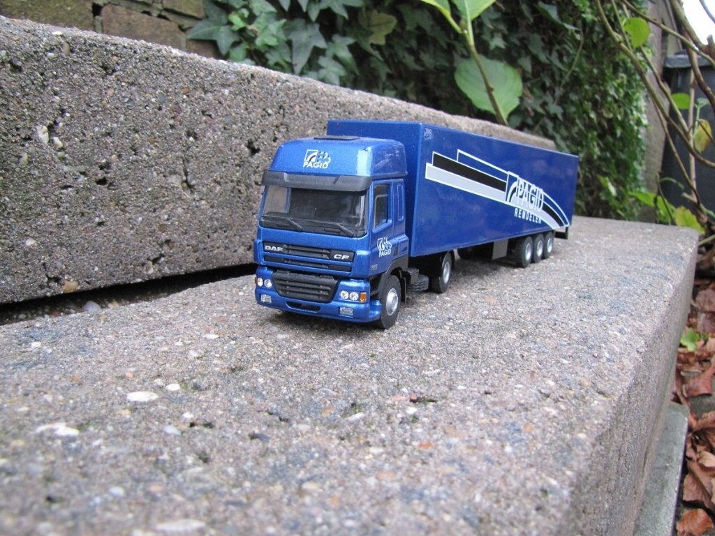 Lion Toys Daf CF super space cab Pagid remdelen., Hobby en Vrije tijd, Modelauto's | 1:50, Ophalen of Verzenden, Nieuw, Bus of Vrachtwagen