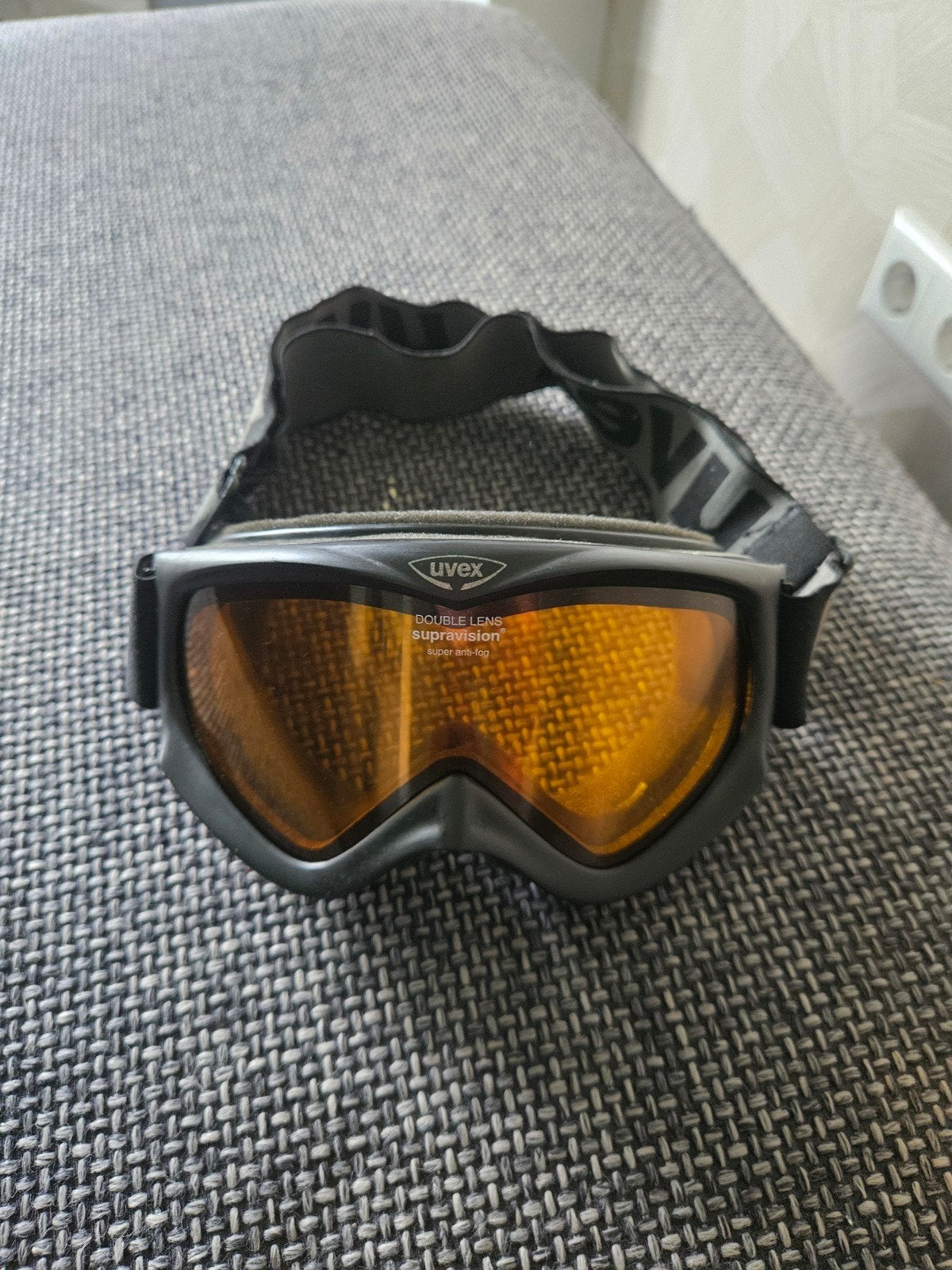 Uvex Skibril met Double Lens Supravision - Anti-condens, Uvex, Overige typen, Maat 46/48 (XL) of groter, Ophalen of Verzenden