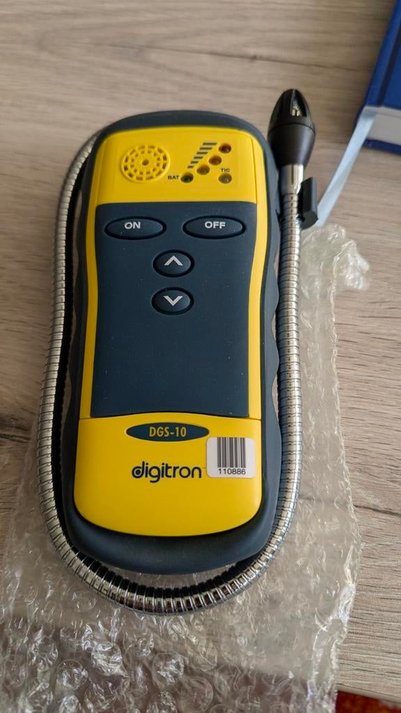 Nooit gebruikte gasmeter detectie,, Ophalen of Verzenden, Nieuw
