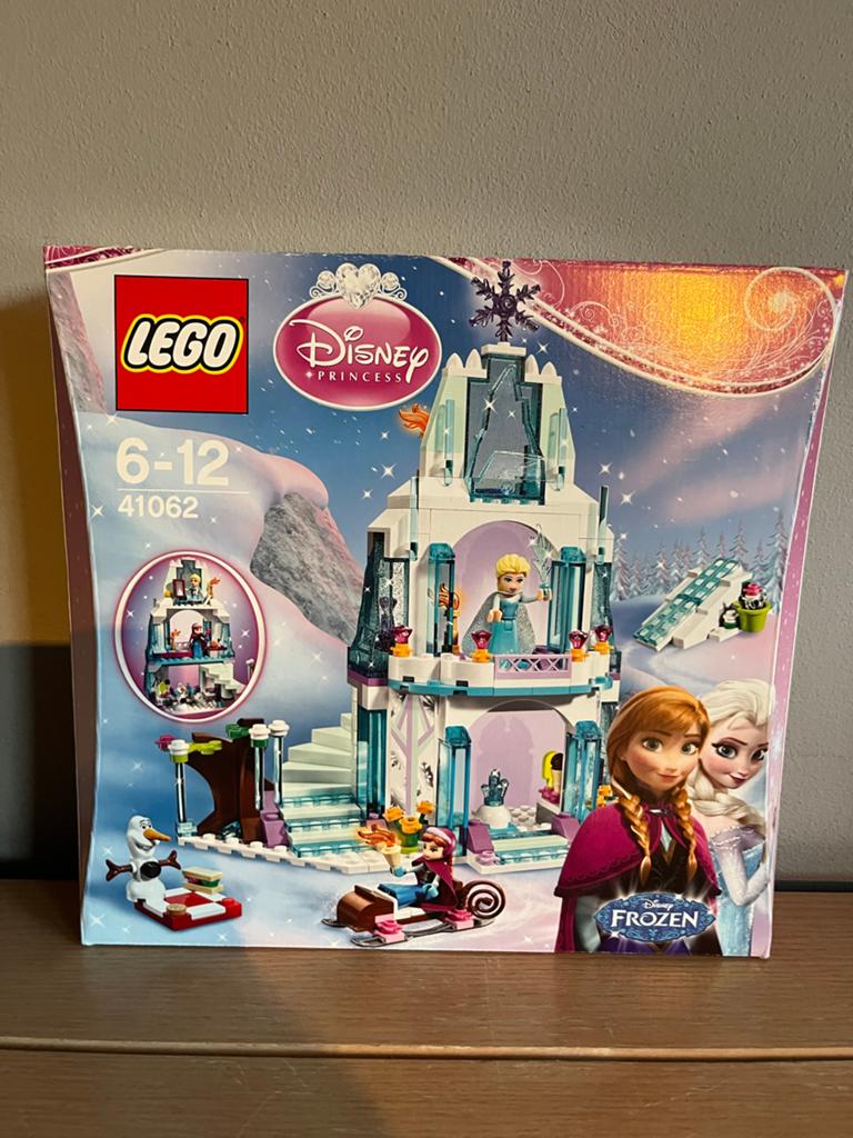LEGO Disney Princess Elsa's Sprankelende Ijskasteel 41062, Ophalen of Verzenden, Meer dan 50 stukjes, Zo goed als nieuw, 6 jaar of ouder