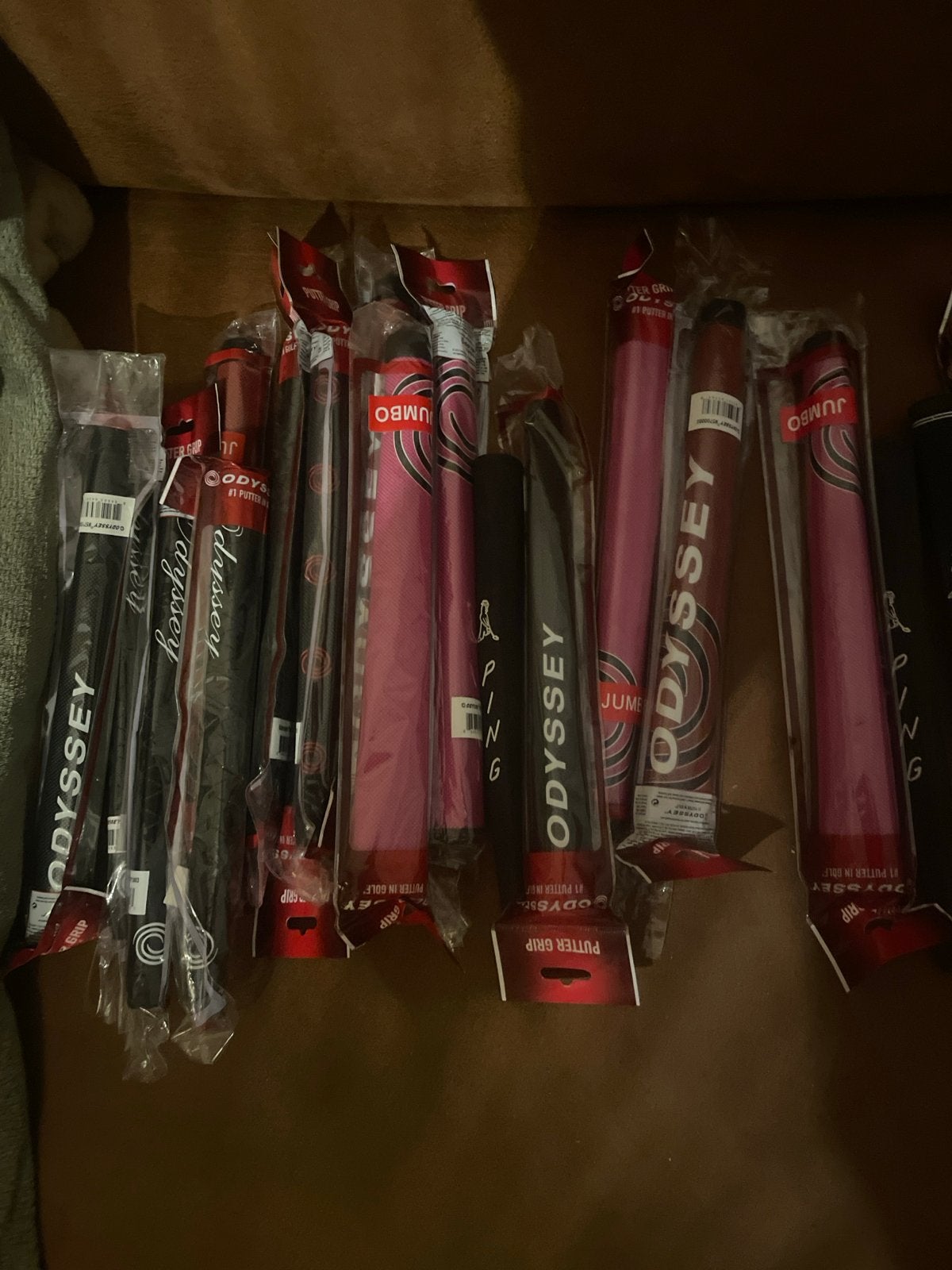 Golf Putter Grips(35x) - Odyssey en Ping (Nieuw), Ophalen of Verzenden, Nieuw, Overige typen, Overige merken