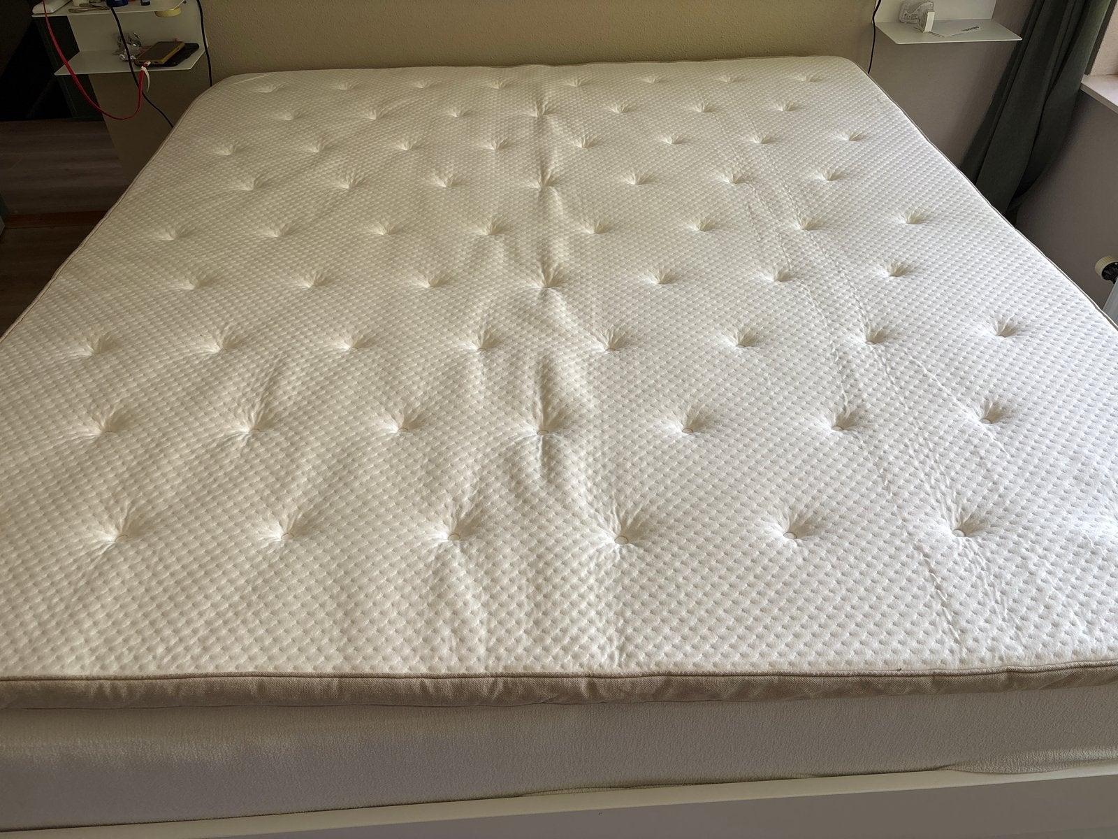 IKEA TISTEDAL Matras topper 180x200 cm, Ophalen, Gebruikt, Tweepersoons, Matras