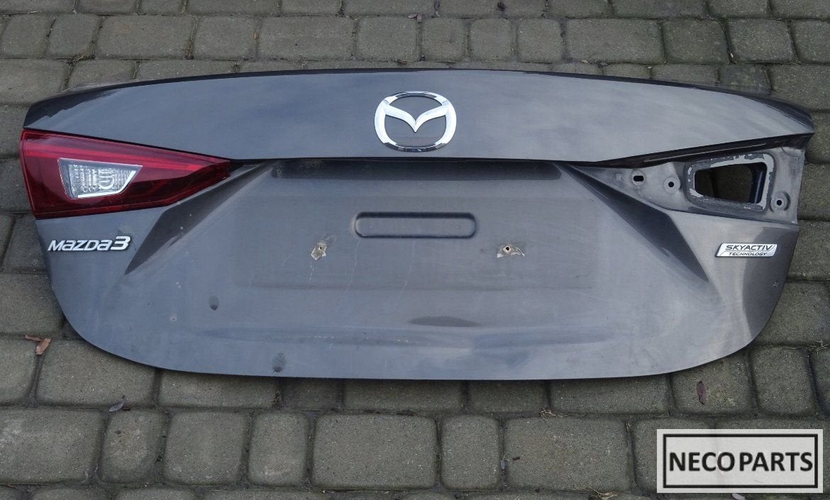 MAZDA 3 III BM SEDAN ACHTERKLEP ORIGINEEL LEVERBAAR!!, Auto-onderdelen, Carrosserie en Plaatwerk, Gebruikt, -, -, Ophalen of Verzenden