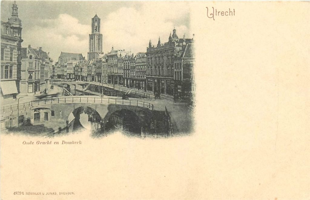 379-089-013 Utrecht Oude Gracht, Ophalen of Verzenden, Voor 1920, Utrecht