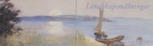 Postzegelboekje Aland - Landschapsschilderijen, Ophalen of Verzenden, Finland, Postfris