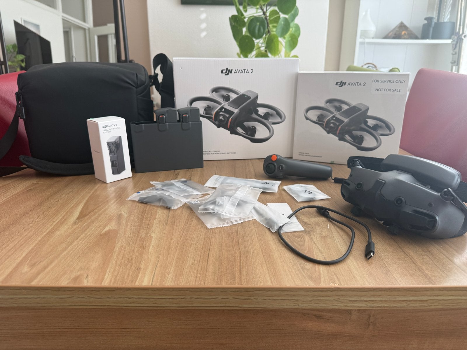 DJI Avata 2 FPV Combo + Goggles 3 + 3 Accu's + Care, DJI, Overige typen, Ophalen of Verzenden, Nieuw