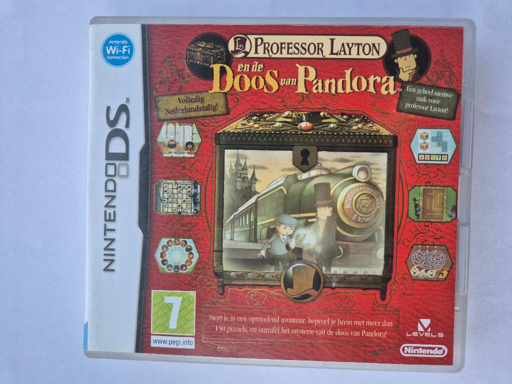 professor LAYTON en de DOOS van PANDORA, Gebruikt, 1 speler, Racen en Vliegen, Ophalen of Verzenden