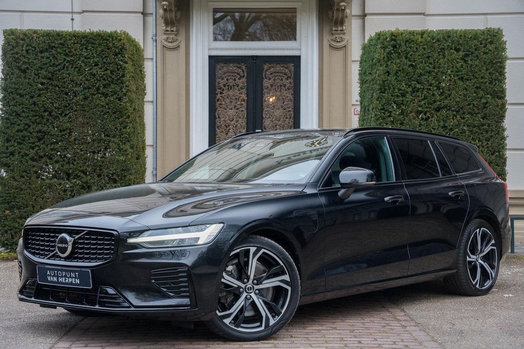 Volvo V60 2.0 T8 Plug-in hybrid AWD Plus Dark TREKHAAK | ADA, Auto's, Volvo, Bedrijf, Te koop, V60, 4x4, ABS, Achteruitrijcamera