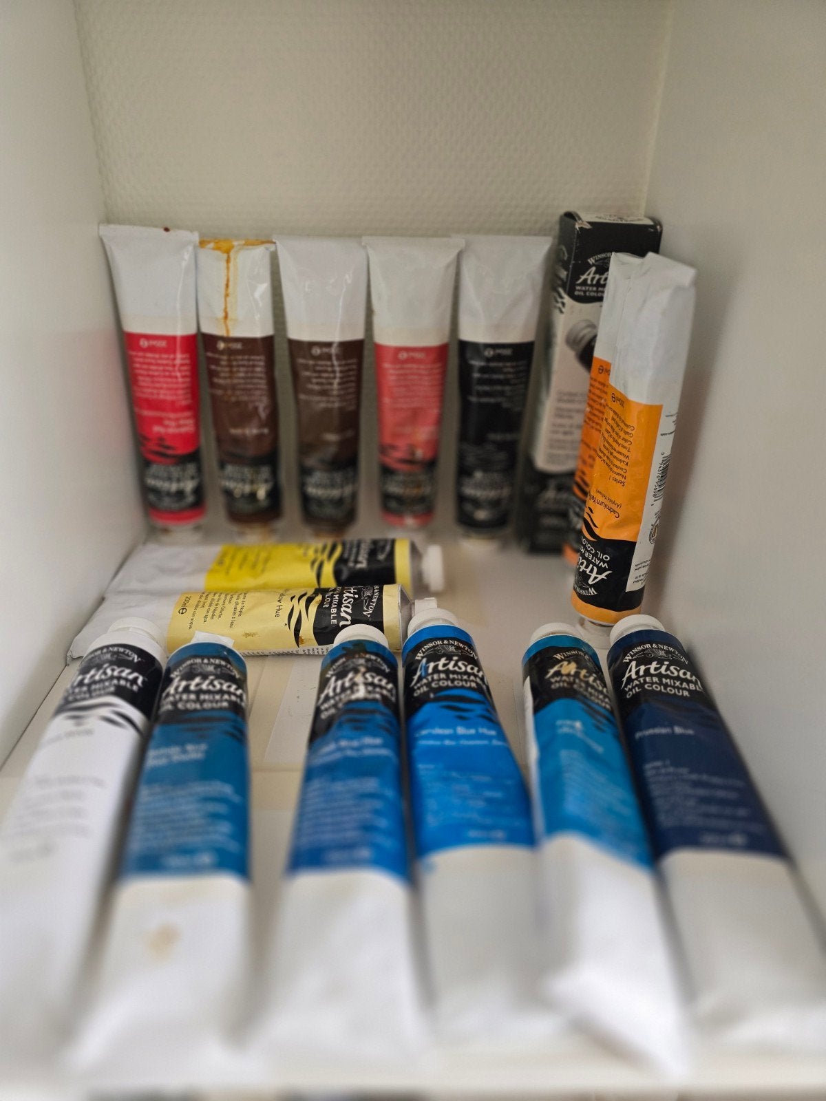 NEO Acrylverf Gerstaecker en Artisan olieverf., Ophalen, Gebruikt