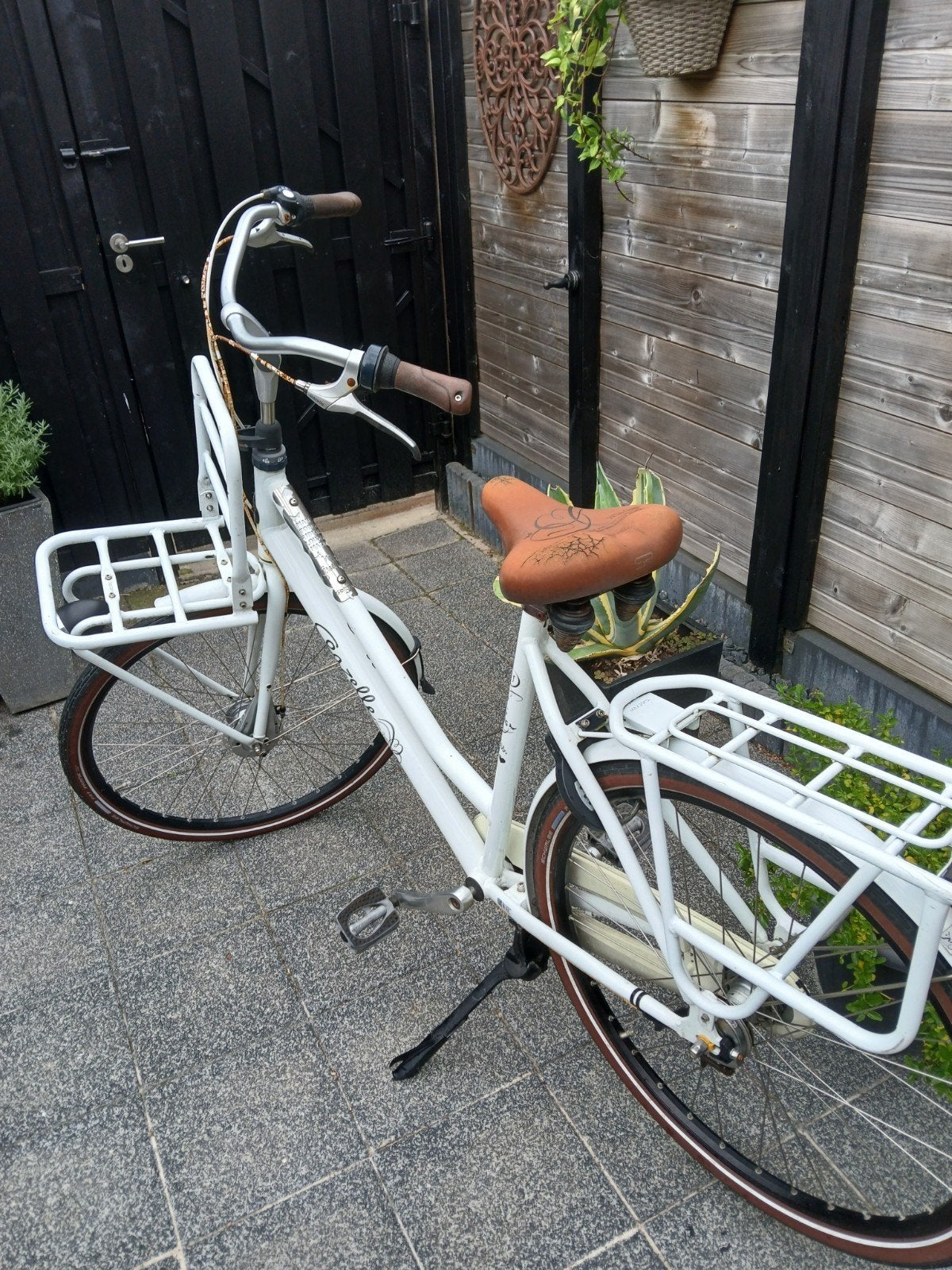 Dames transportfiets, 56 cm of meer, Ophalen of Verzenden, Gebruikt