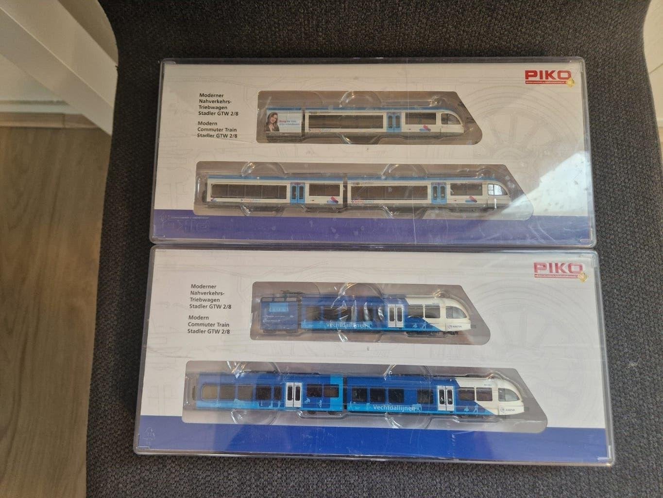 2x Piko Breng direct en Vechtdallijnen ovp, Hobby en Vrije tijd, Treinset, Gelijkstroom, Analoog, Zo goed als nieuw