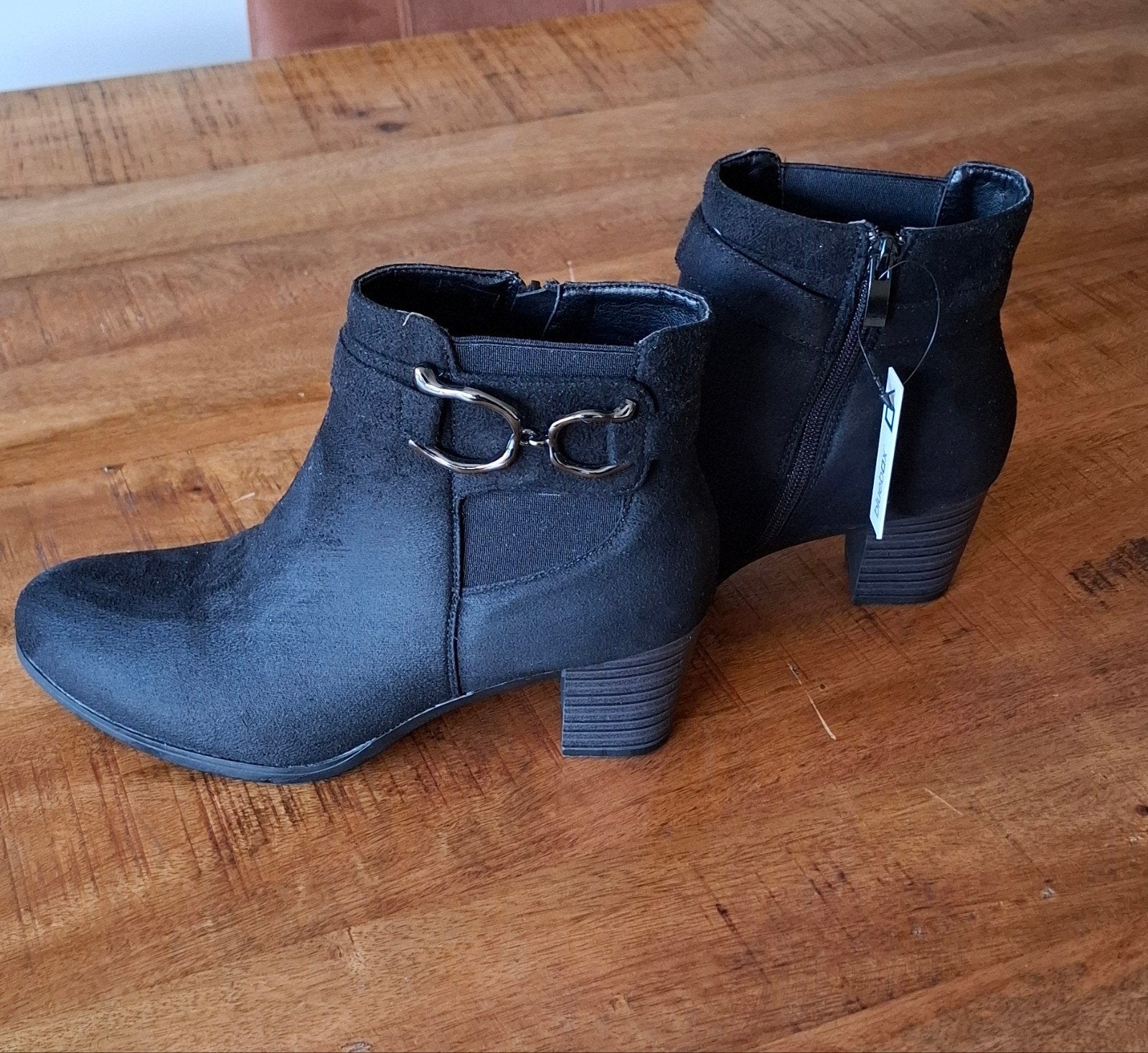 Nieuw! Enkellaarsjes bluebox maat 40, Blue Box, Verzenden, Zwart, Nieuw