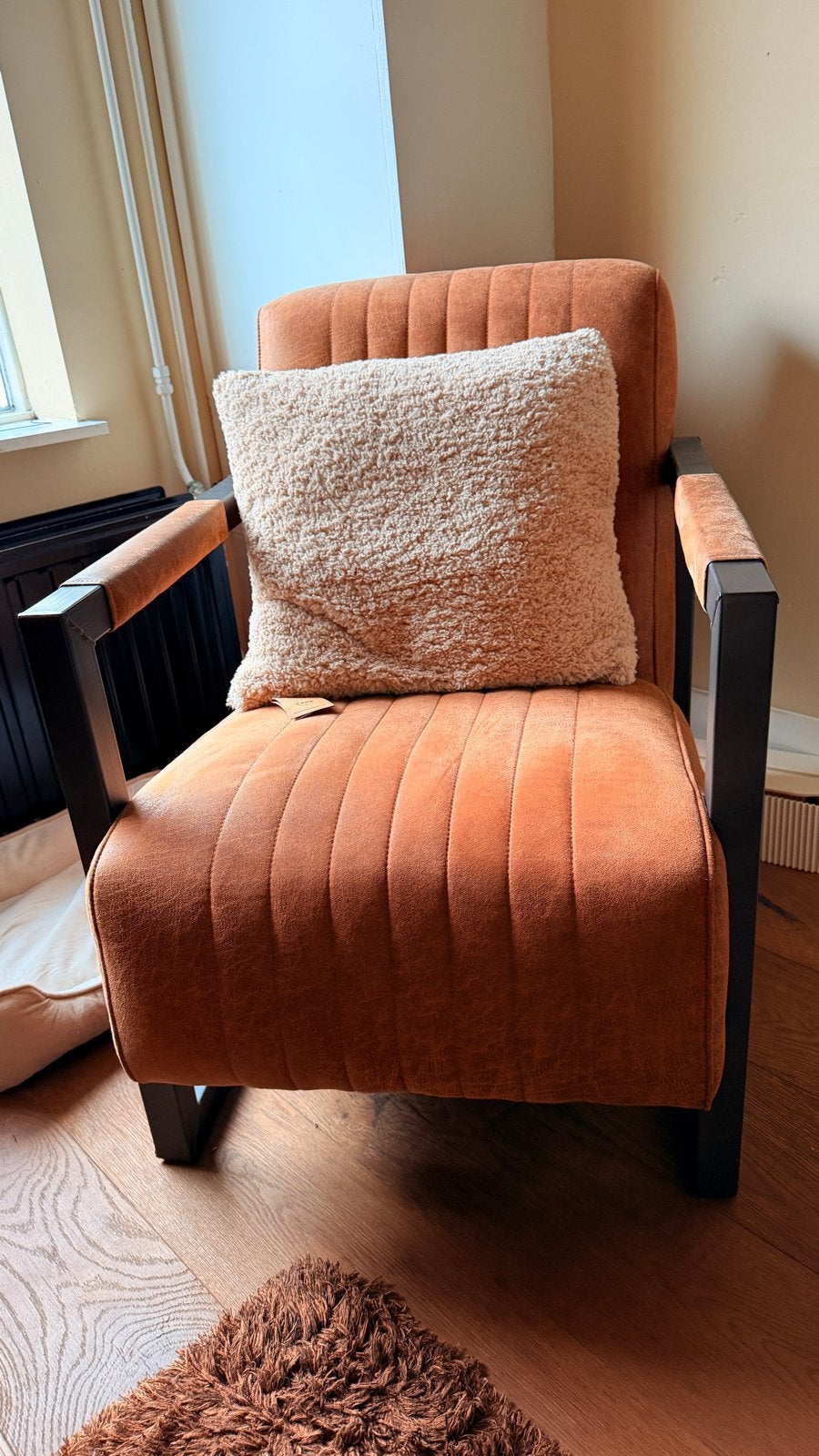 Leuke fauteuil - Comfortabel en stijlvol, Huis en Inrichting, Fauteuils, Ophalen, Gebruikt, 75 tot 100 cm, Stof