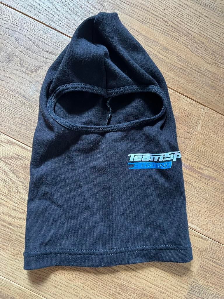 Balaclava TeamSport Karting helmmuts - Zo goed als nieuw, Sport en Fitness, Karting, Ophalen of Verzenden, Zo goed als nieuw, Kleding of Schoenen