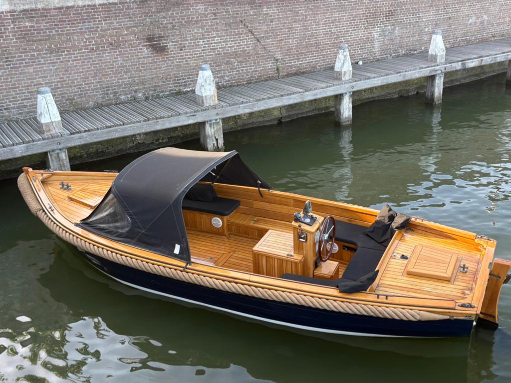 Luxe 6.5m Eikenhouten Sloep | Vetus Diesel | Incl. Trailer, Ophalen, Binnenboordmotor, Diesel, 28 pk