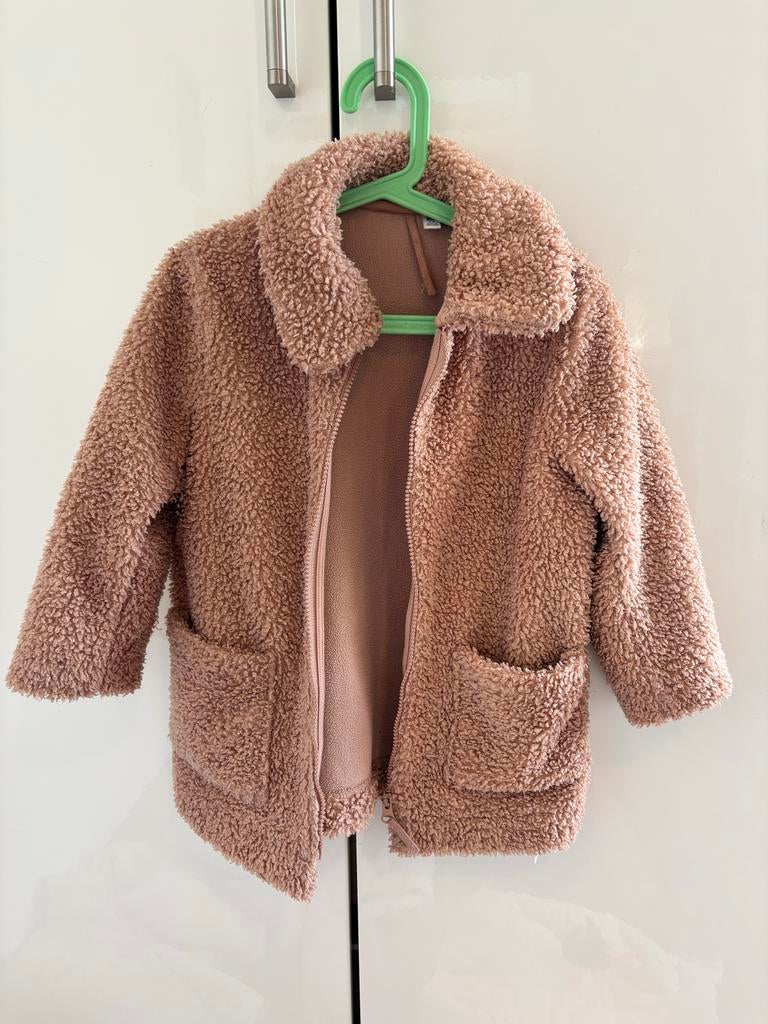 Uniqlo teddy jasje 3-4 jaar, Ophalen of Verzenden, Gebruikt, Jongen of Meisje