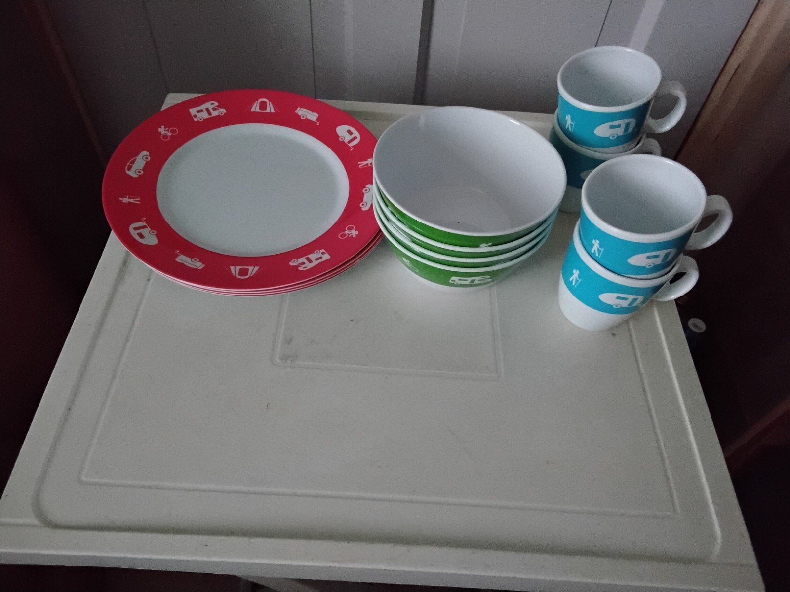 Bo camp servies, Ophalen of Verzenden, Zo goed als nieuw