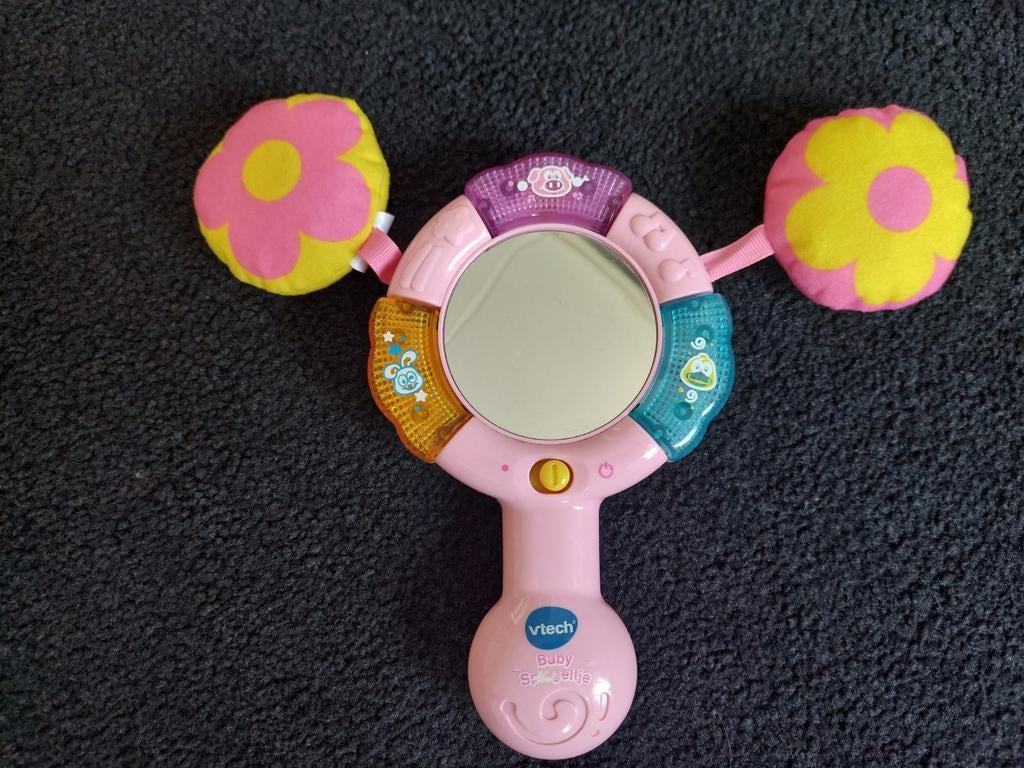 Vtech baby spiegeltje roze, Kinderen en Baby's, Speelgoed | Vtech, Ophalen of Verzenden, Zo goed als nieuw, 6 maanden tot 2 jaar