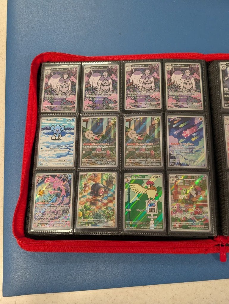 Pokemon Kaarten Map verzameling leuke set! Vintage & Modern, Ophalen of Verzenden, Zo goed als nieuw, Meerdere kaarten, Foil