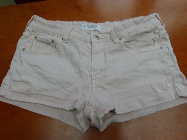 Korte broek short zacht roze MANGO, maat 36 S, Mango, Kort, Ophalen of Verzenden, Zo goed als nieuw