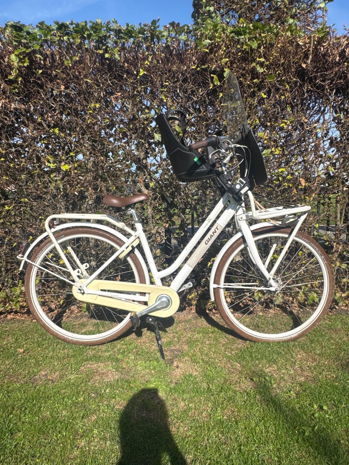 Giant Triple X Damesfiets - Zo goed als nieuw, Fietsen en Brommers, Ophalen, 53 tot 56 cm, Velgrem, Versnellingen