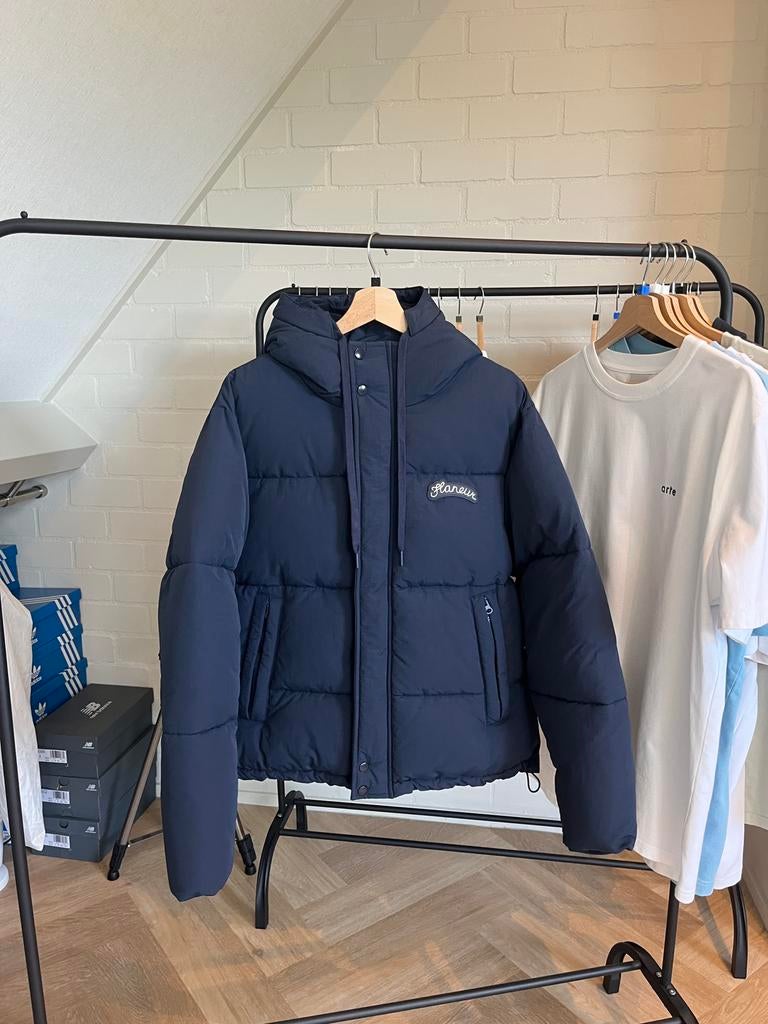 Flaneur Signature Puffer Jacket, Flaneur, Blauw, Ophalen of Verzenden, Gedragen