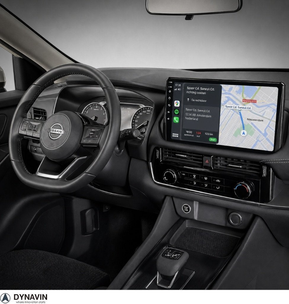 Apple carplay Navigatie Nissan Qashqai 2022 Android 15 usb