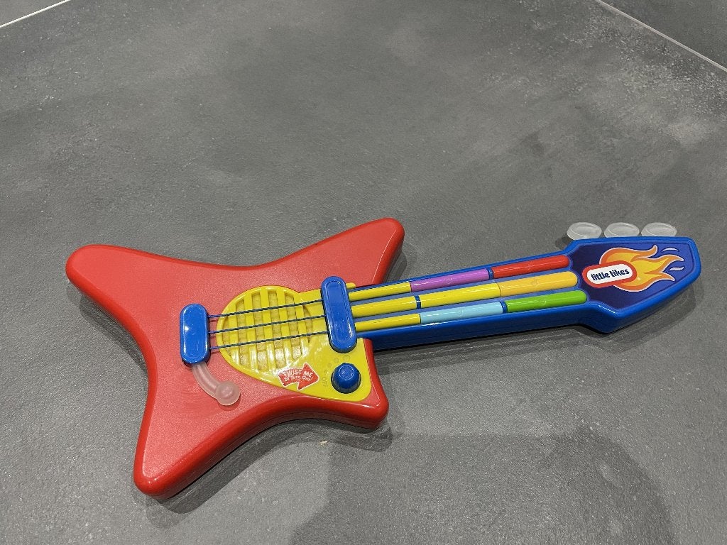 Little Tikes Muzikale Gitaar Speelgoed, Ophalen of Verzenden, Gebruikt, Elektronica, Met geluid