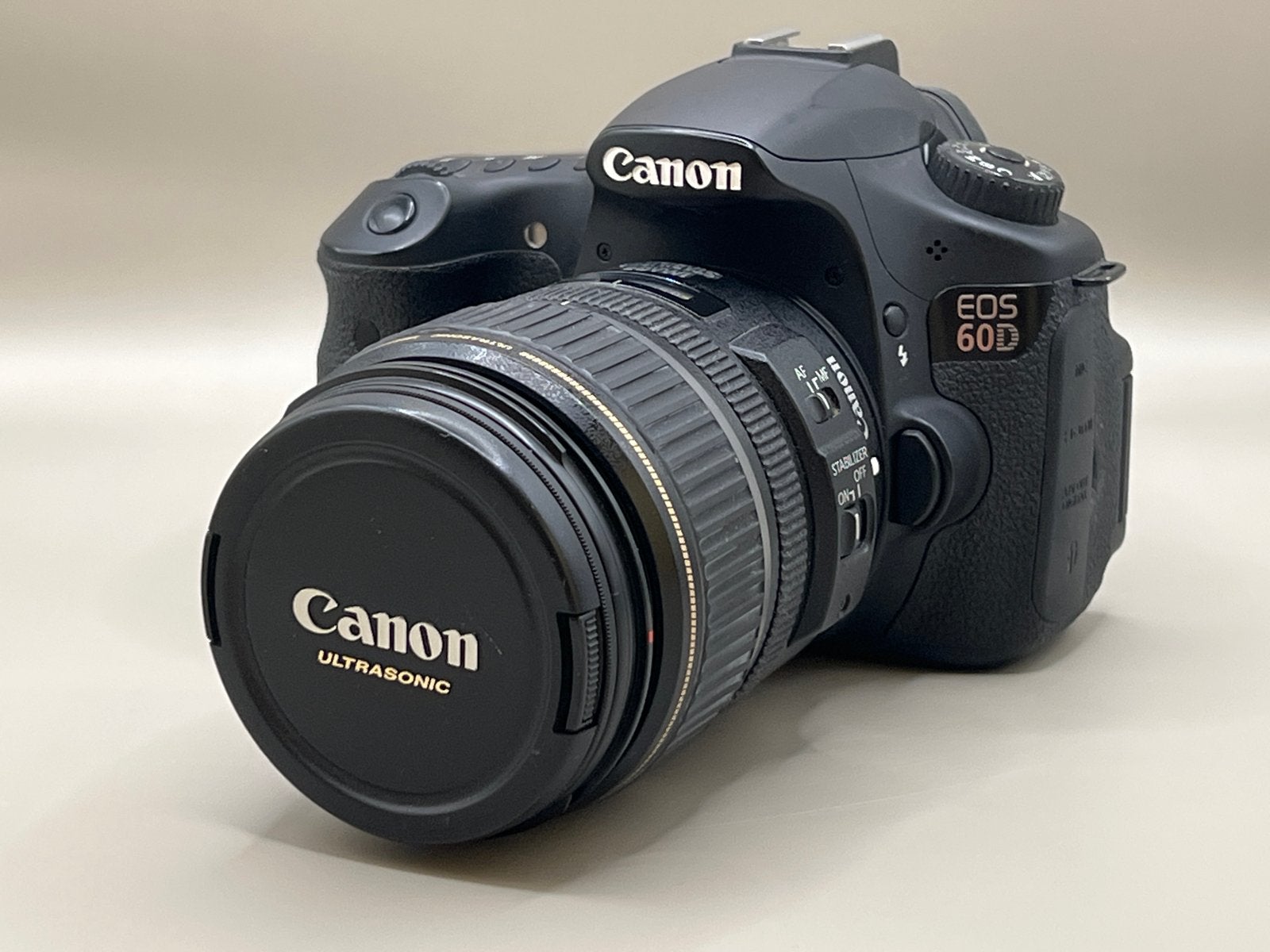 Canon EOS 60D spiegelreflexcamera met lens, Gebruikt, Spiegelreflex, Canon, Accu