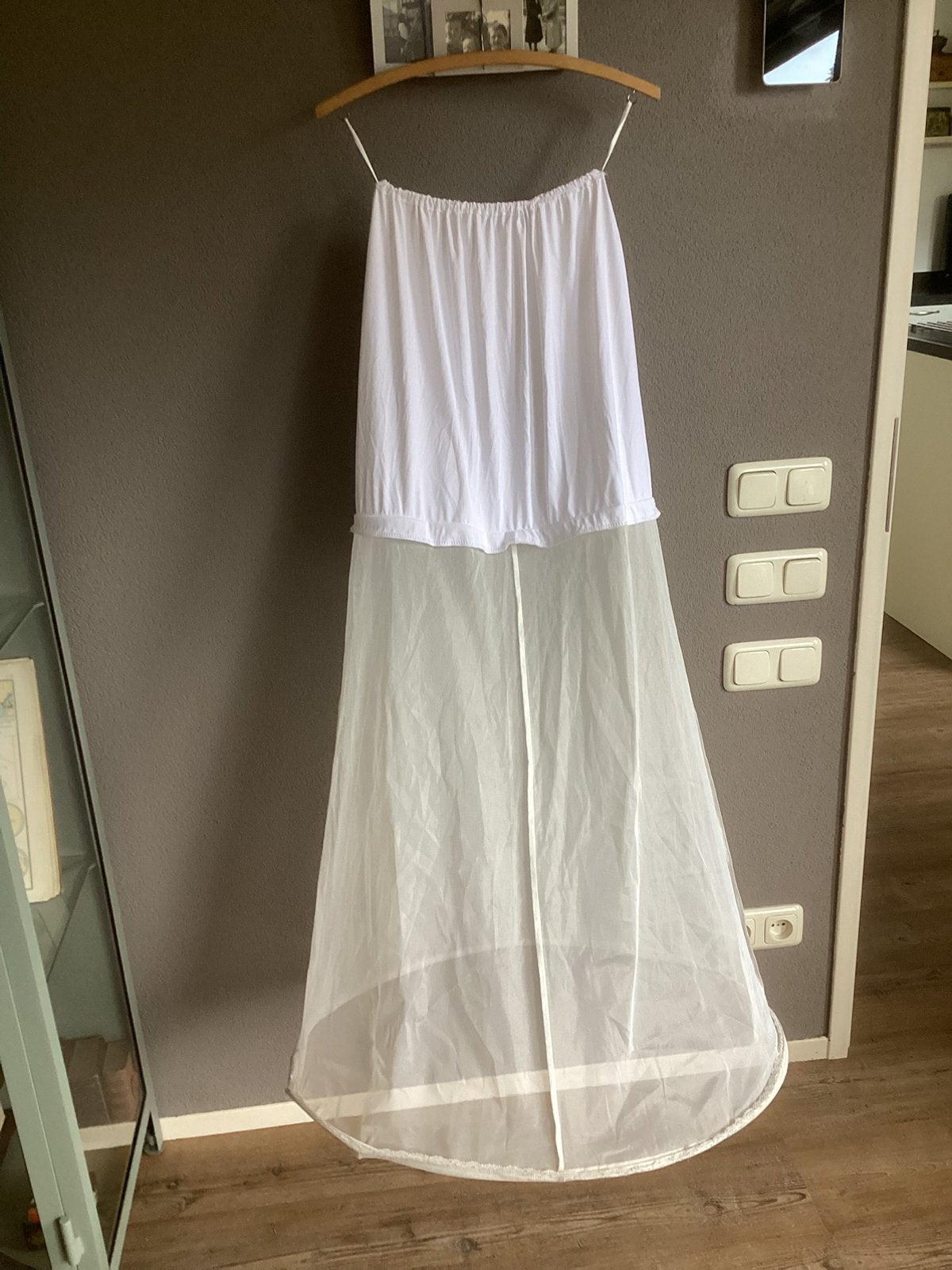 Onderrok trouwjurk, Kleding | Dames, Ophalen of Verzenden, Zo goed als nieuw, Wit, Accessoires