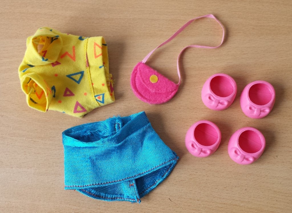 My Little Pony G1 Outfit City Kids - Hasbro - jaren 80, Gebruikt, Ophalen of Verzenden, Hasbro, Nvt