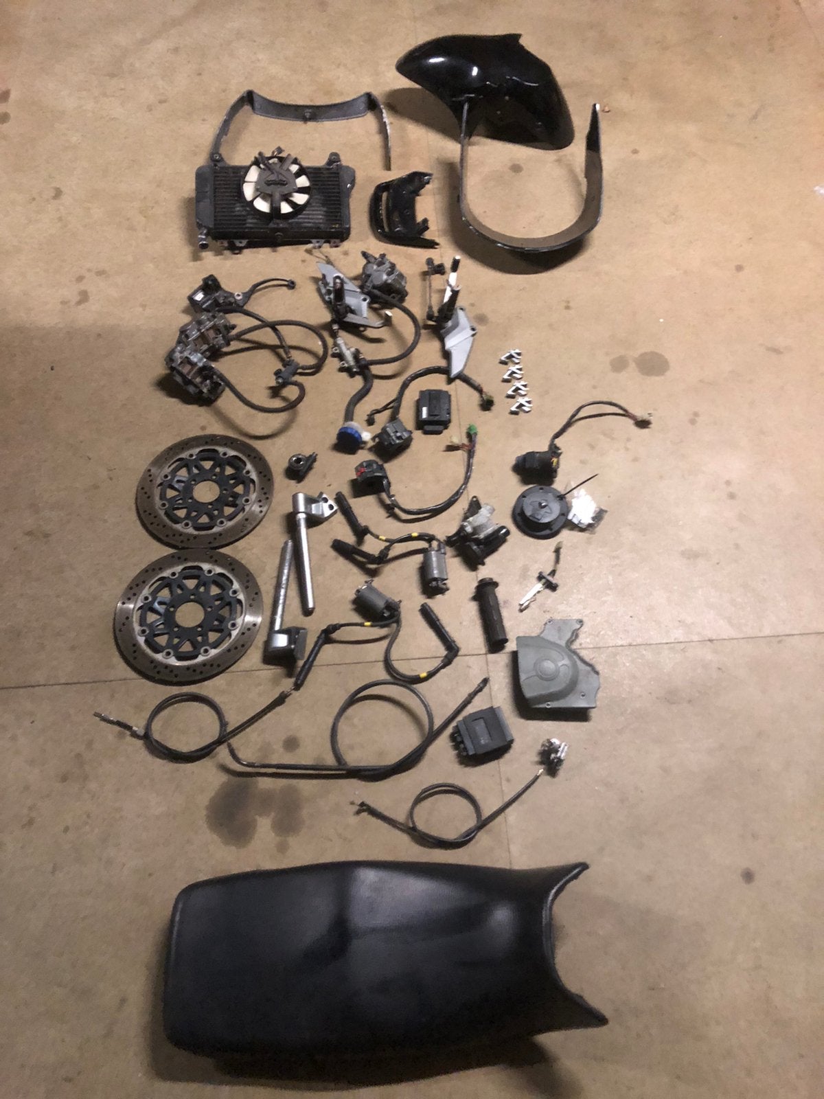 Kawasaki ZZR 600 1993-2002 Diverse onderdelen