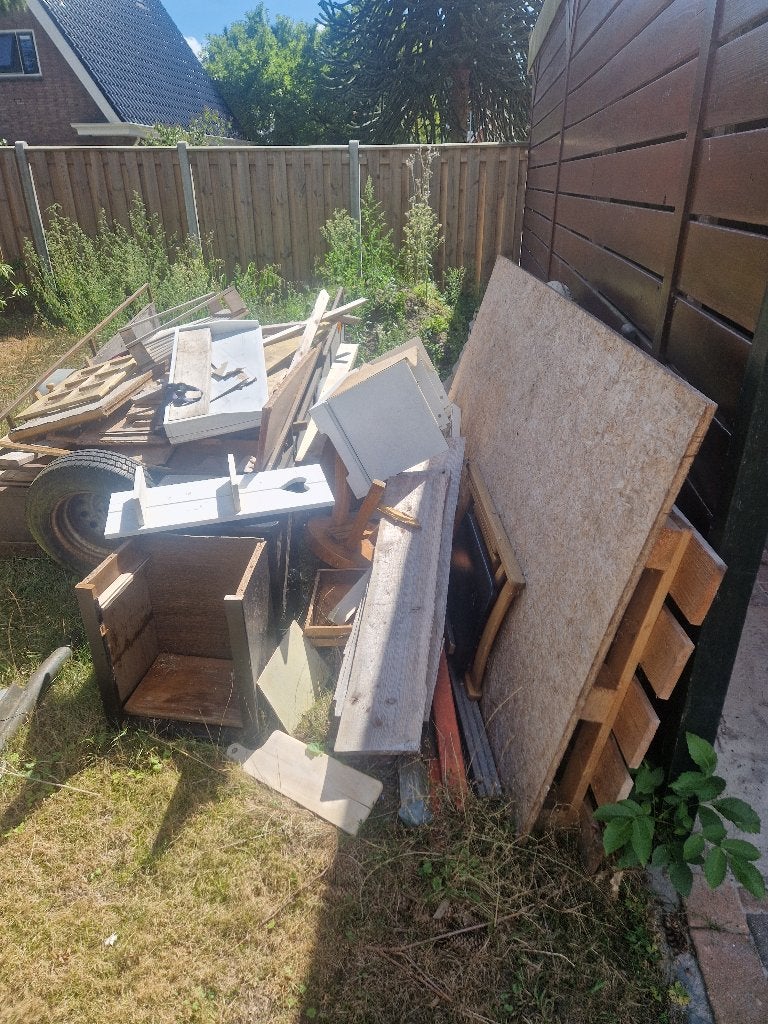 Brandhout, Minder dan 3 m³, Ophalen